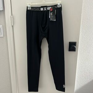 Under Armour Cold Gear Base Layer Pants, Boys Size Large